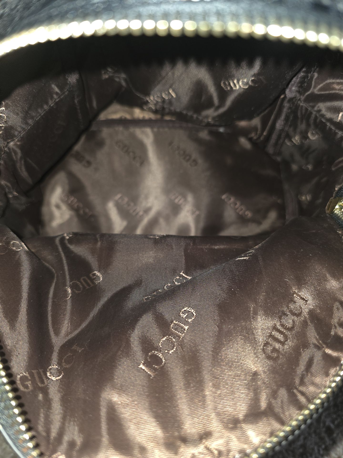 Gucci Backpack w/ gold chain straps - photo 5