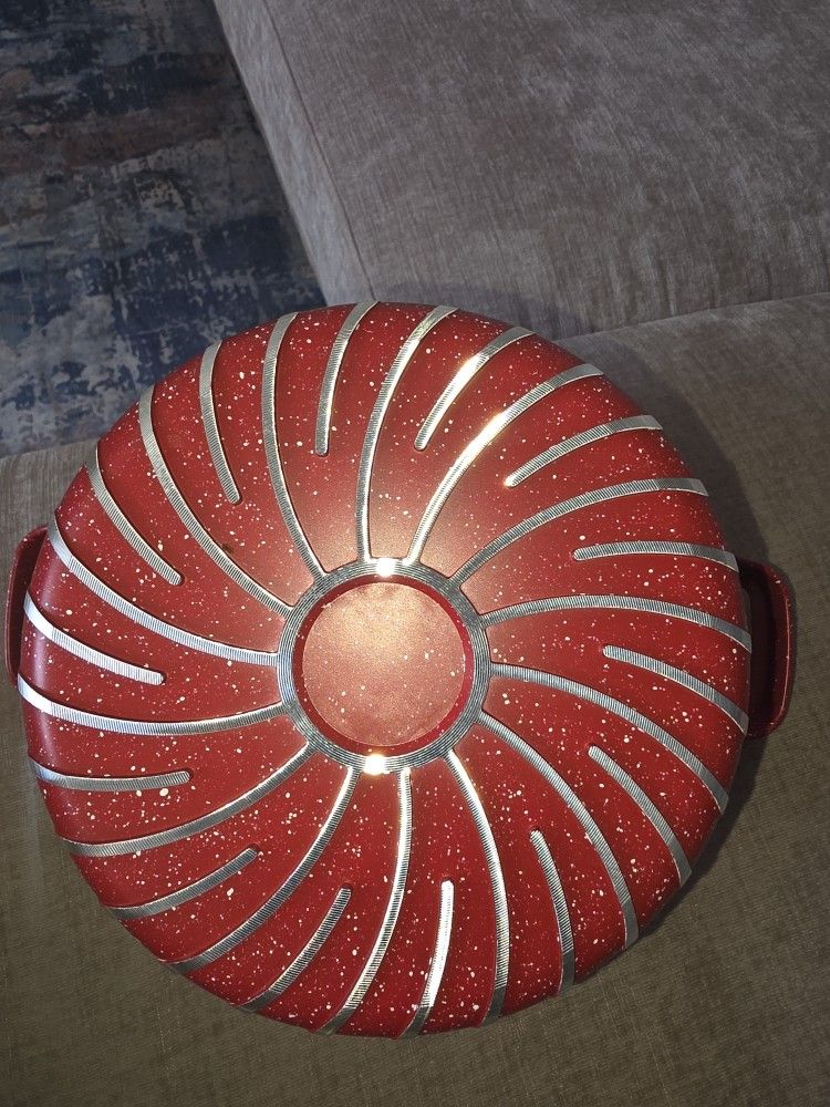 Cast Aluminum Dutch Pot w/glass Lid - photo 4