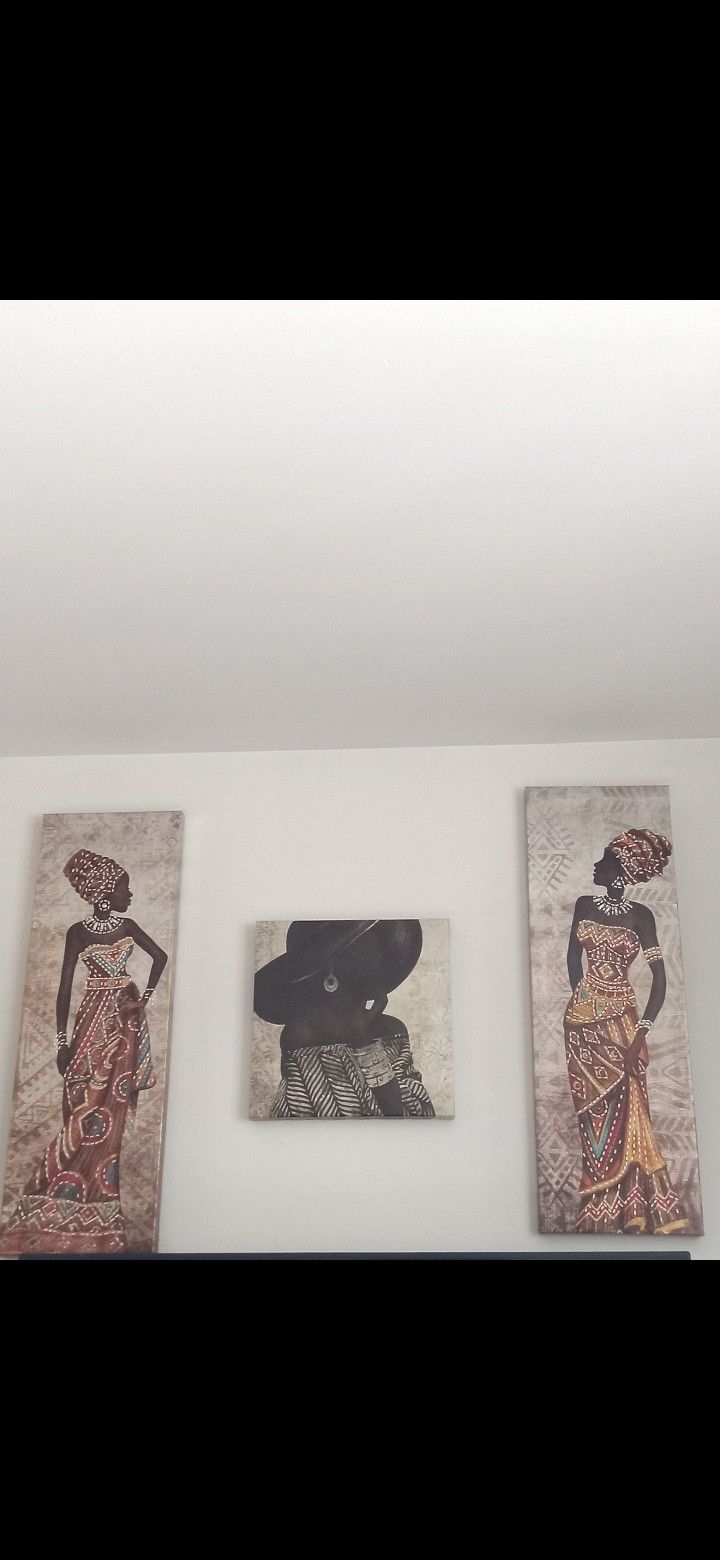 Canvas Blinged Out WALL ART