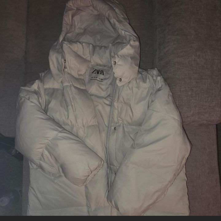 Zara Waist Length Puffer Coat