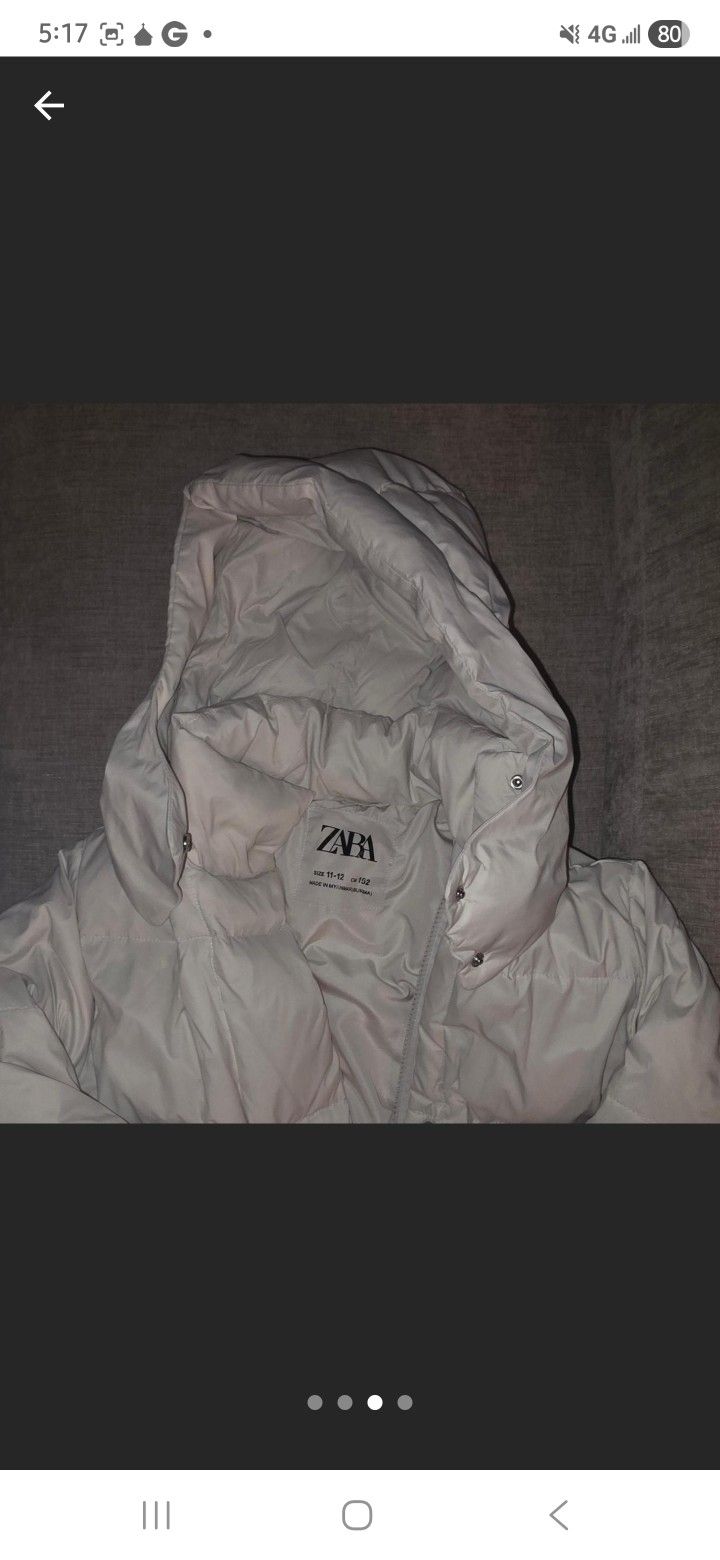 Zara Waist Length Puffer Coat - photo 3