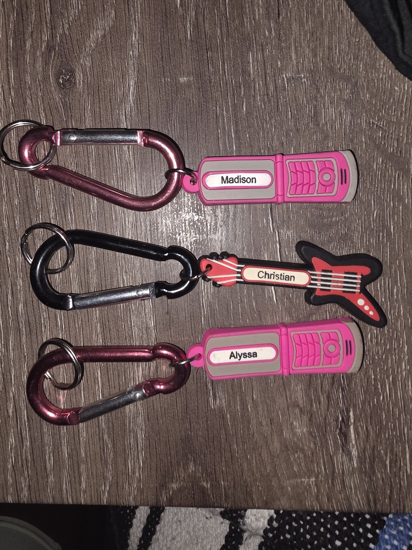 Name keychains