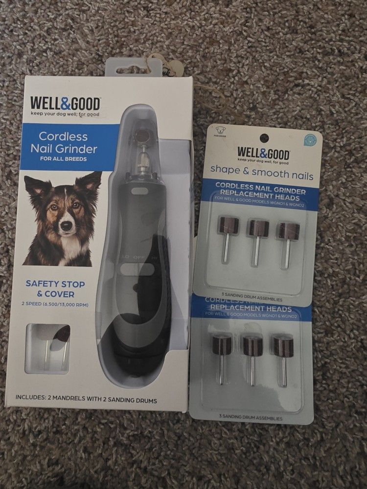 Dog or Cat Cordless Nail Grinder
