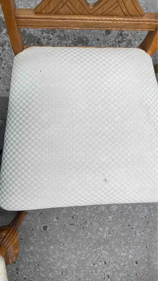 6 Solid wooden dining chairs image indicator(5)