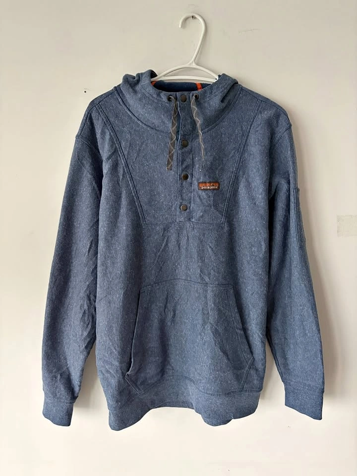 Patagonia Men's Hemp Work Hoodie Sweatshirt Size M