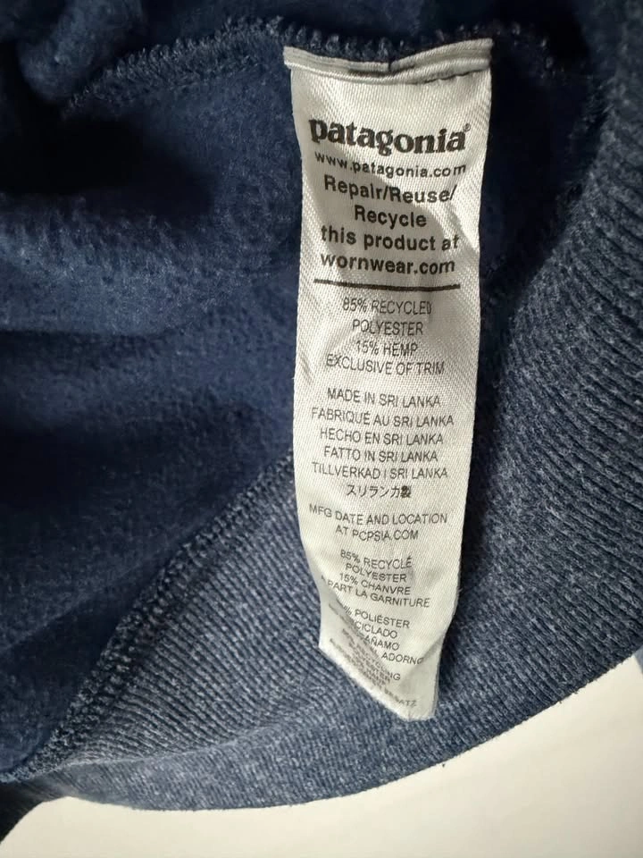 Patagonia Men's Hemp Work Hoodie Sweatshirt Size M - photo 4