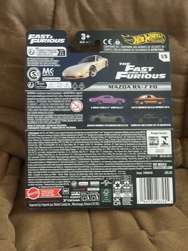 Hot Wheels Fast and Furious - photo 3