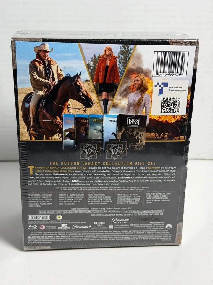 Yellowstone: The Dutton Legacy Collection [Blu-ray] - photo 2