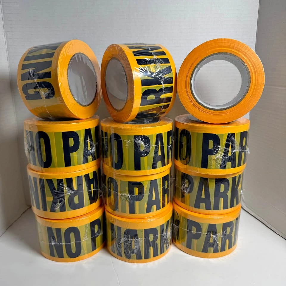 Pyle "No Parking" Caution Tape - 200 Meter Roll