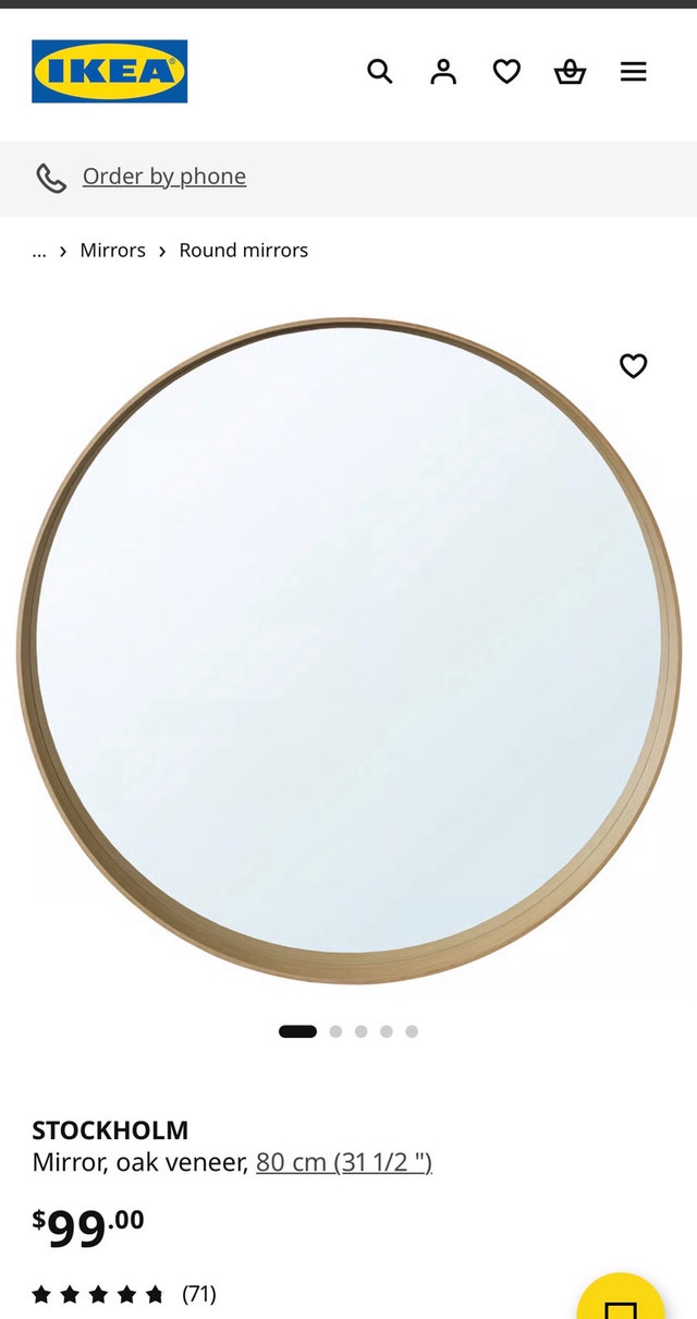 Ikea Stockholm Mirror - photo 2