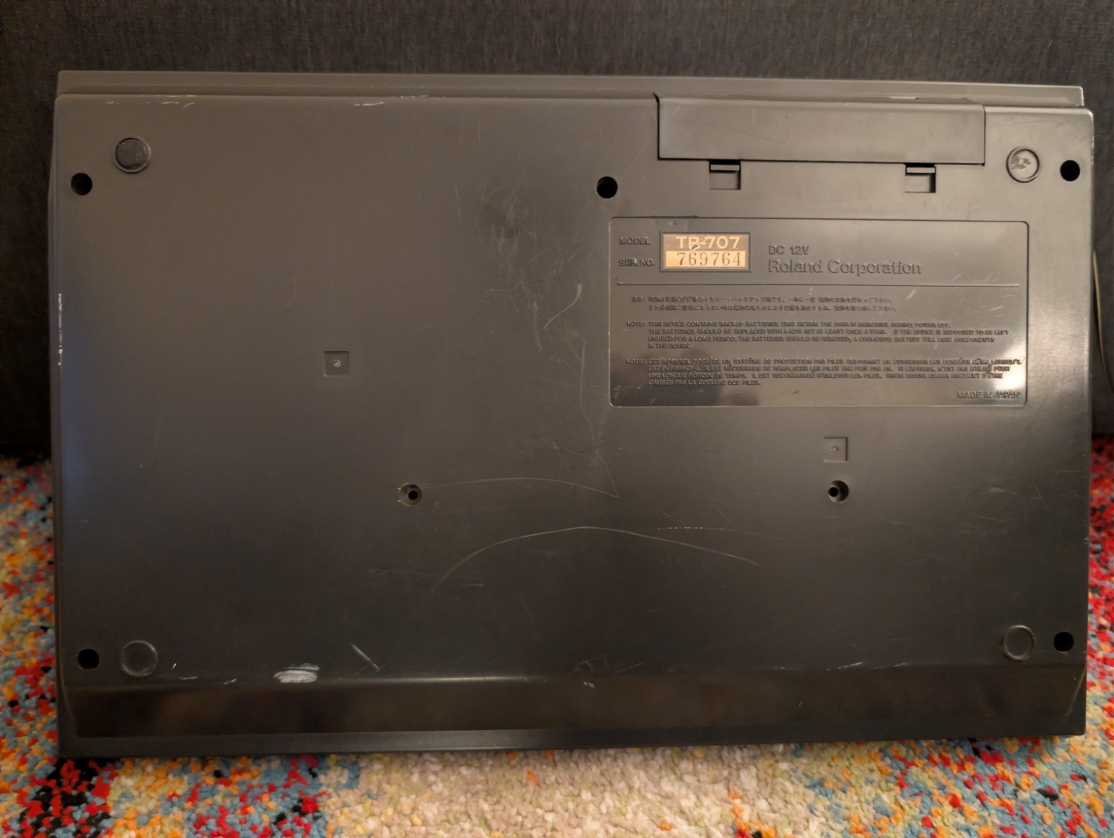 Vintage Roland TR-707 Programmable Digital Drum Machine MIDI - photo 2
