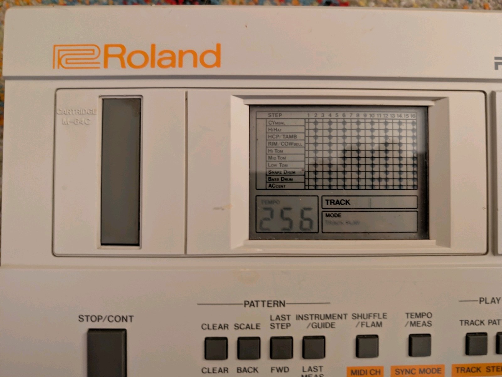 Vintage Roland TR-707 Programmable Digital Drum Machine MIDI - photo 3