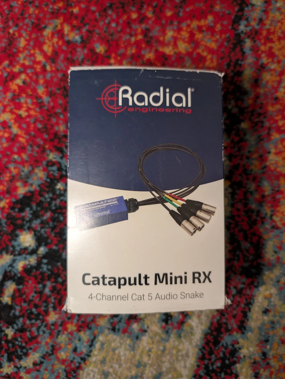 Radial Engineering Catapult Mini RX Audio Snake