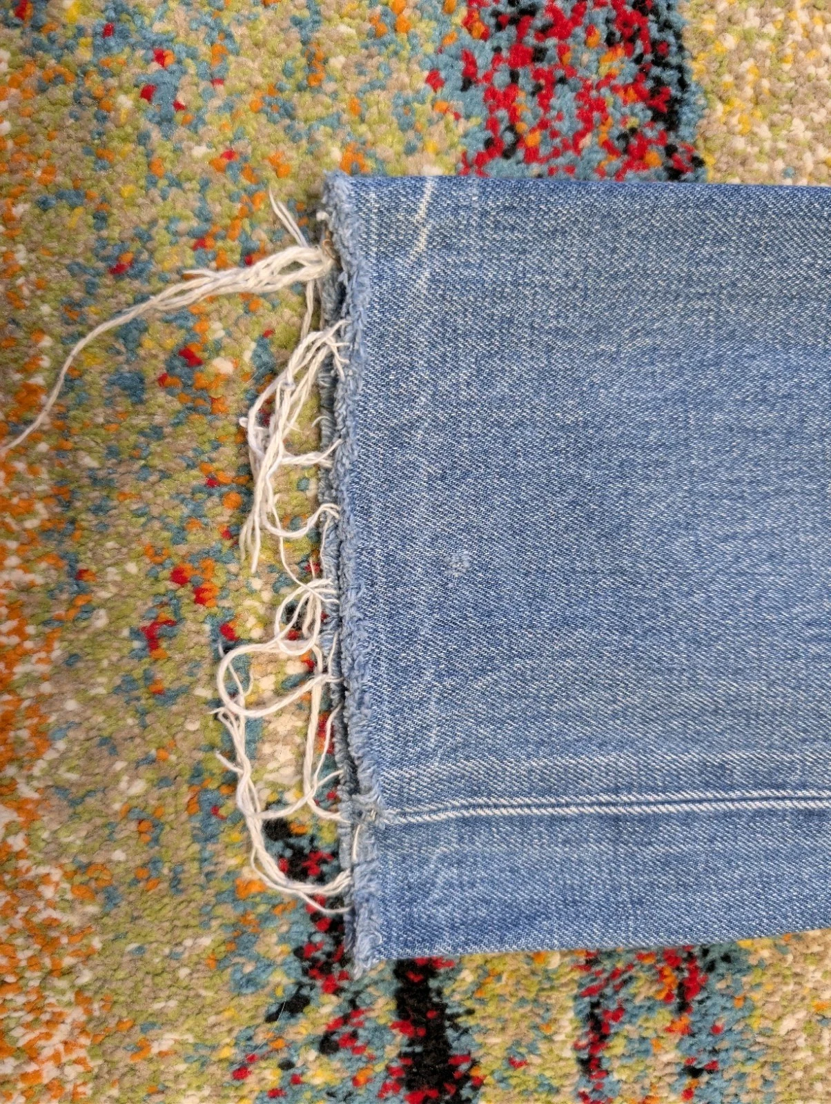 Levi's Made & Crafted Slim Straight Blue Denim Jeans - photo 4