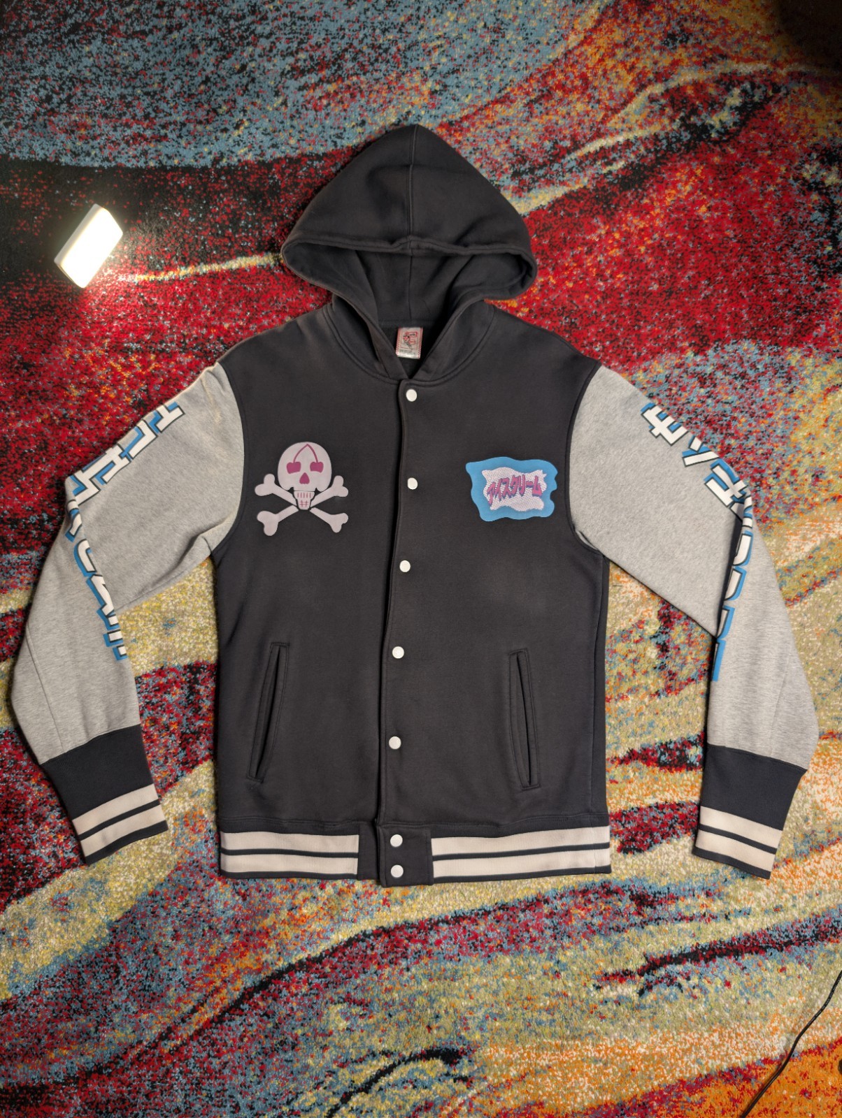 Icecream BBC Anime Graphic Varsity Jacket M