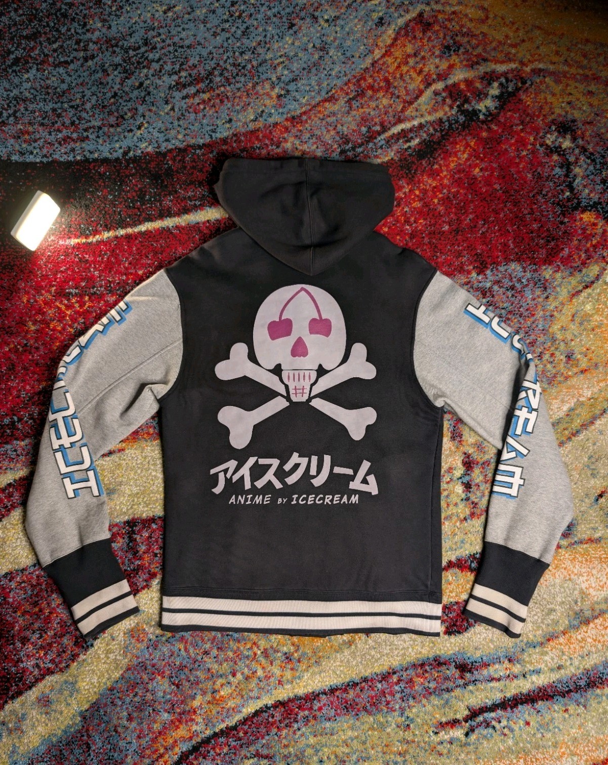 Icecream BBC Anime Graphic Varsity Jacket M - photo 2