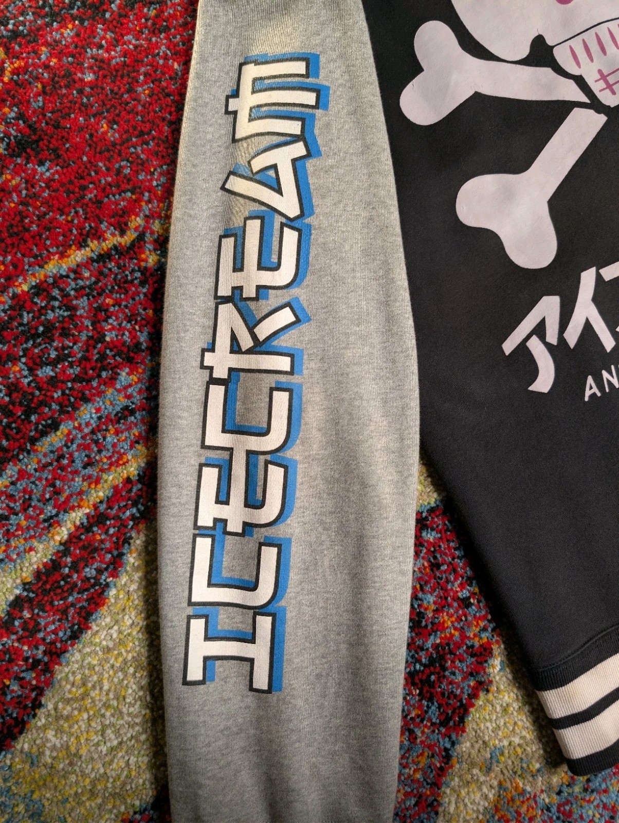 Icecream BBC Anime Graphic Varsity Jacket M - photo 4