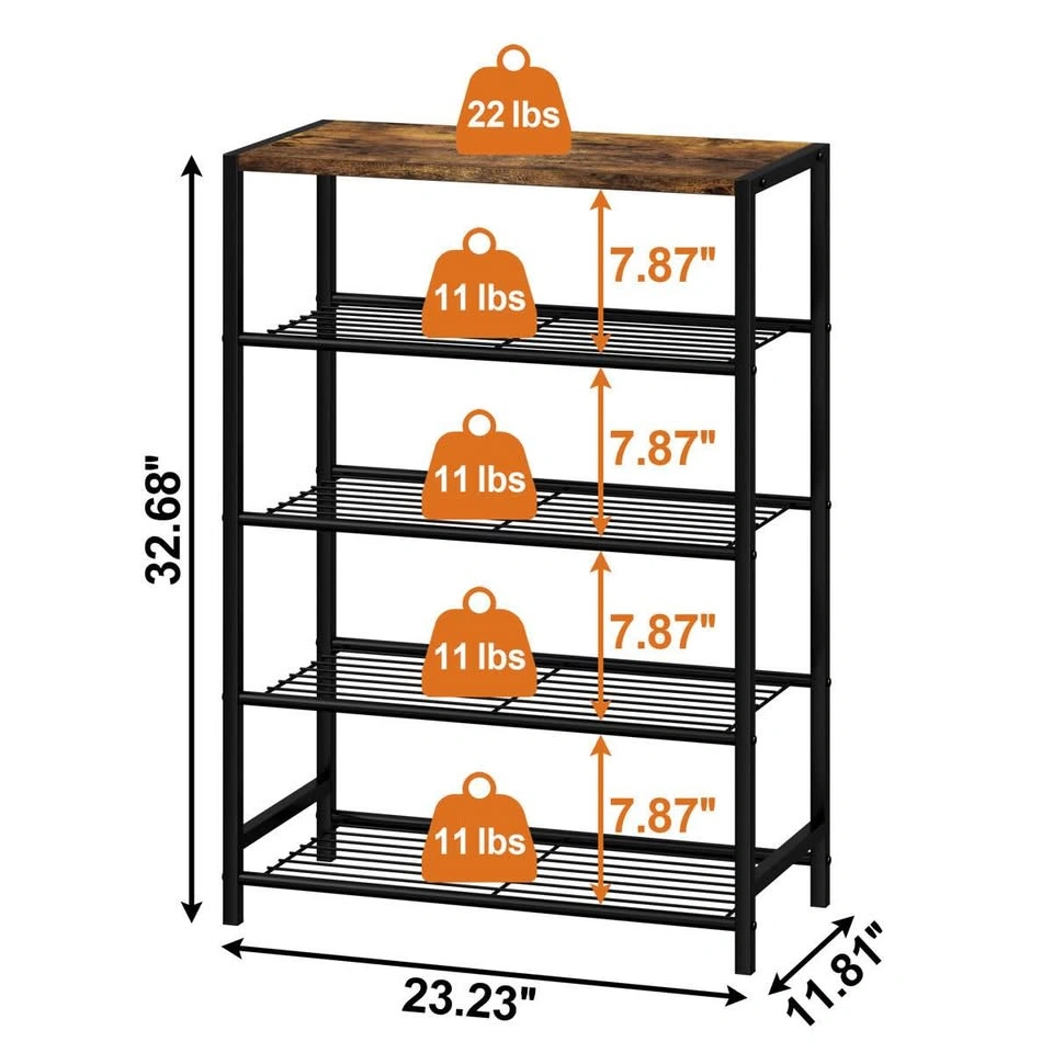 5 Tier Shoe Rack - photo 3