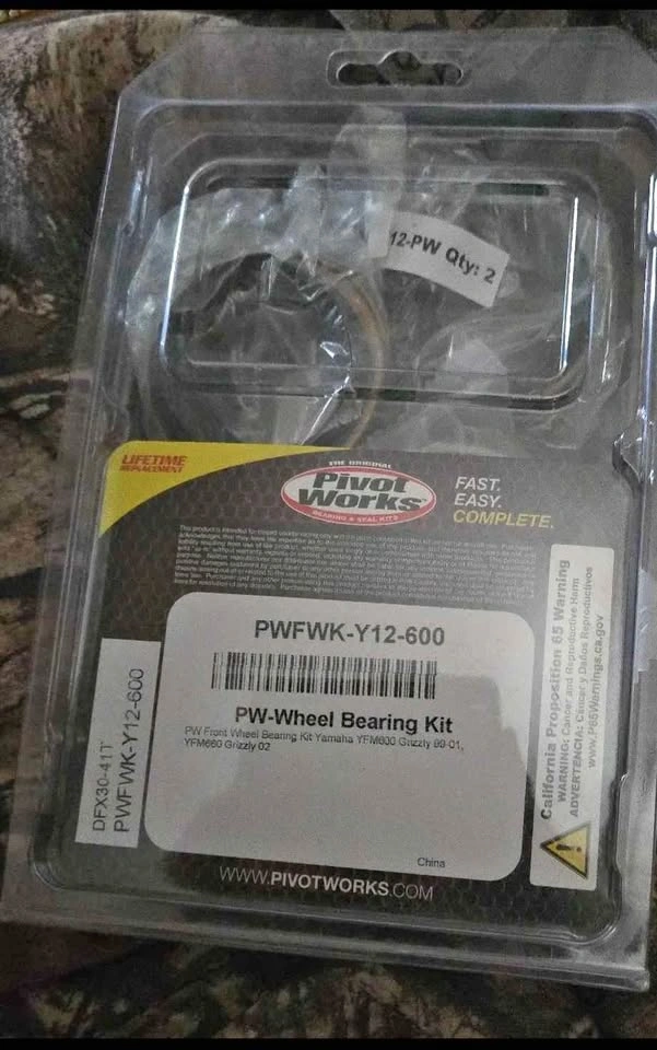 Front Wheel Bearing Kit