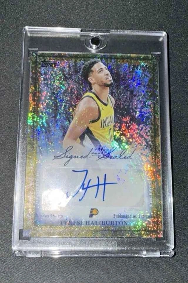 2025-26 Topps Tyrese Haliburton Auto Gold Parallel /50
