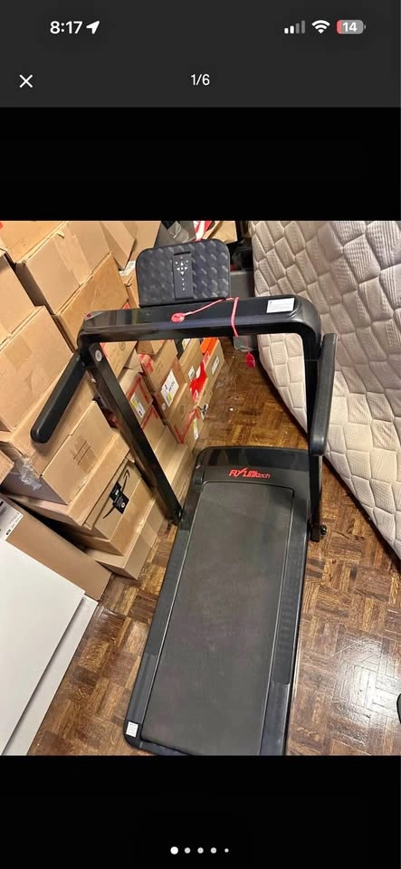 FLYLINKTECH 2 in 1 Folding Treadmill (upto 172 kgs!)
