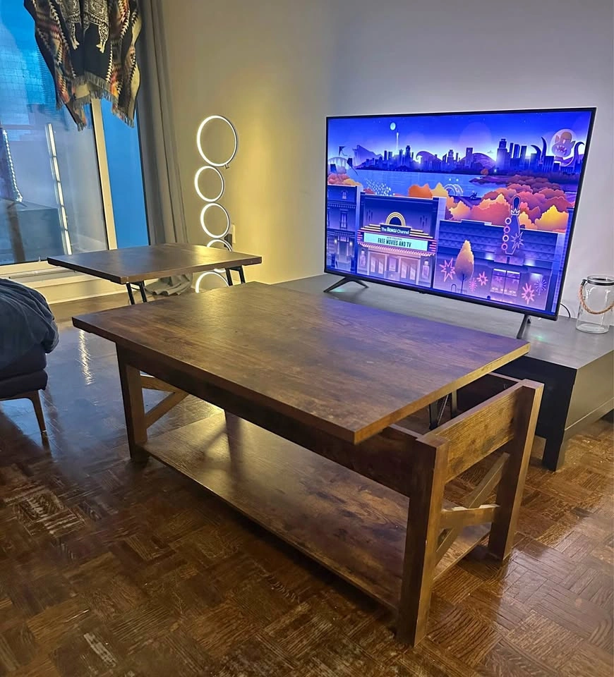 Lift Top Coffee Table with Storage