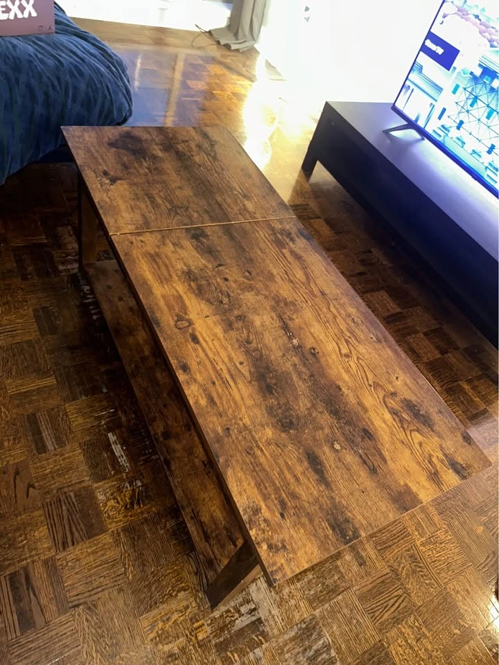 Lift Top Coffee Table with Storage - photo 3