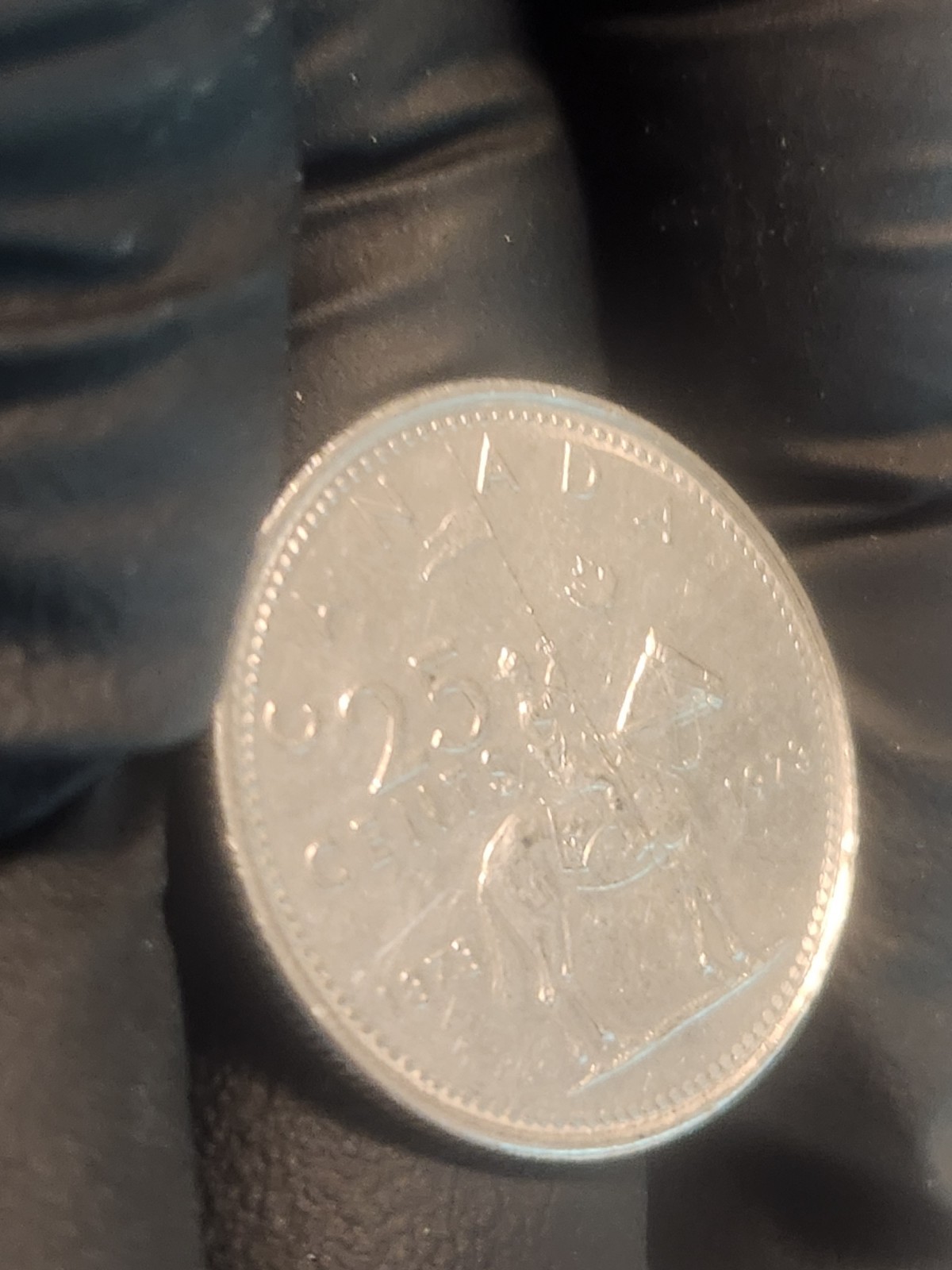 Canada 1873-1973 PL Canadian Quarter 25c Unc Mountie Coin - photo 3