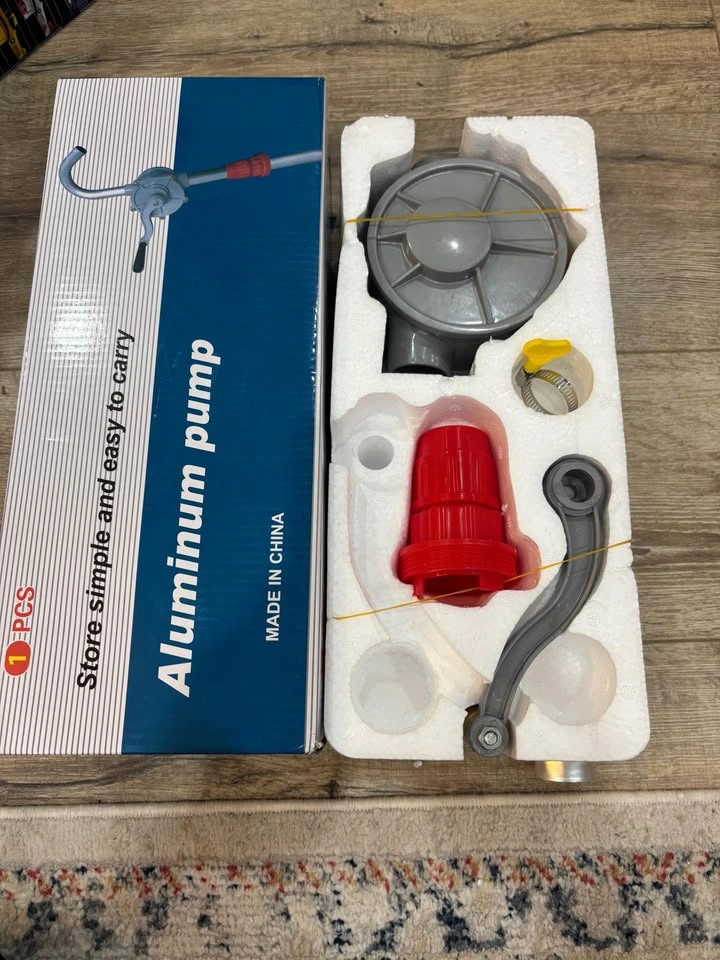 Heavy Duty Aluminum Hand Crank Transfer Pump - Brand New - photo 2