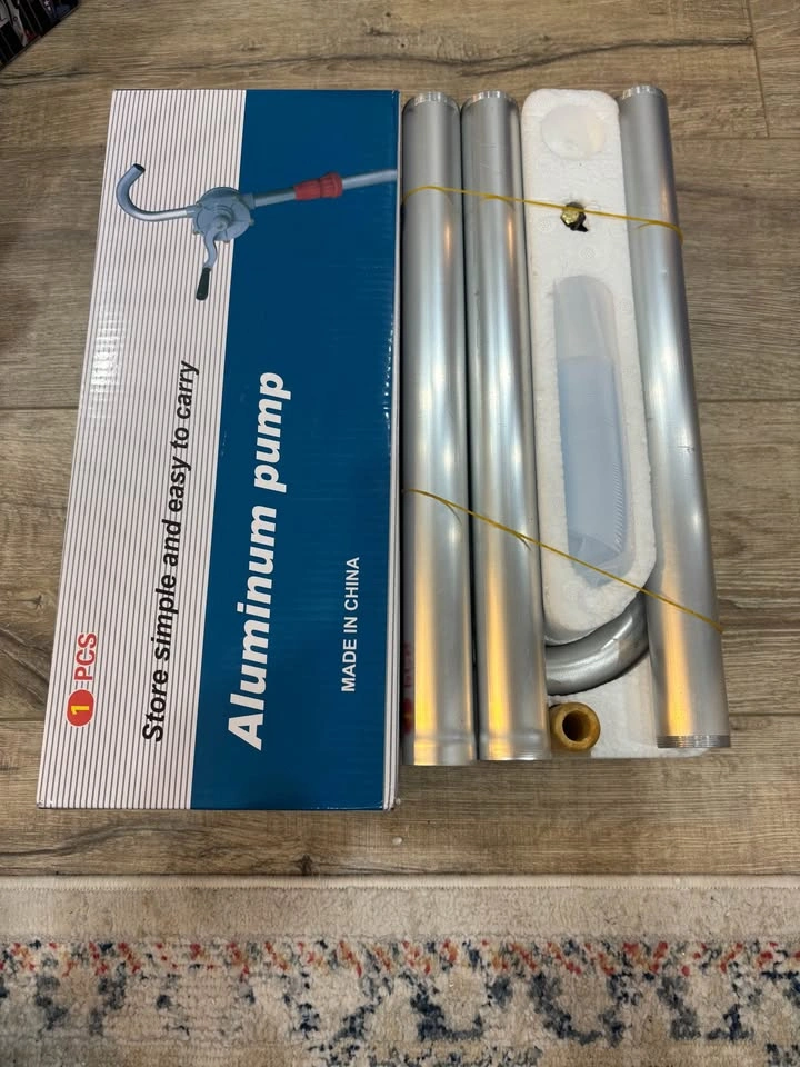 Heavy Duty Aluminum Hand Crank Transfer Pump - Brand New - photo 3