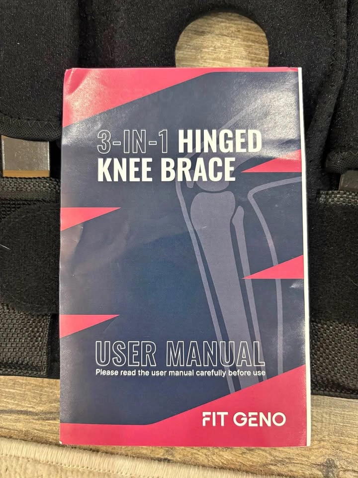 NEW Fit Geno Hinged Knee Brace - Professional Support (L to 2XL)