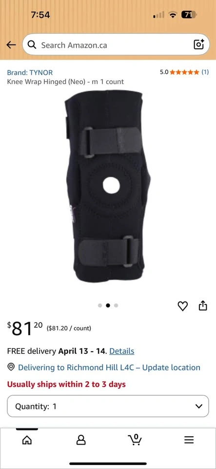 NEW Fit Geno Hinged Knee Brace - Professional Support (L to 2XL) - photo 4