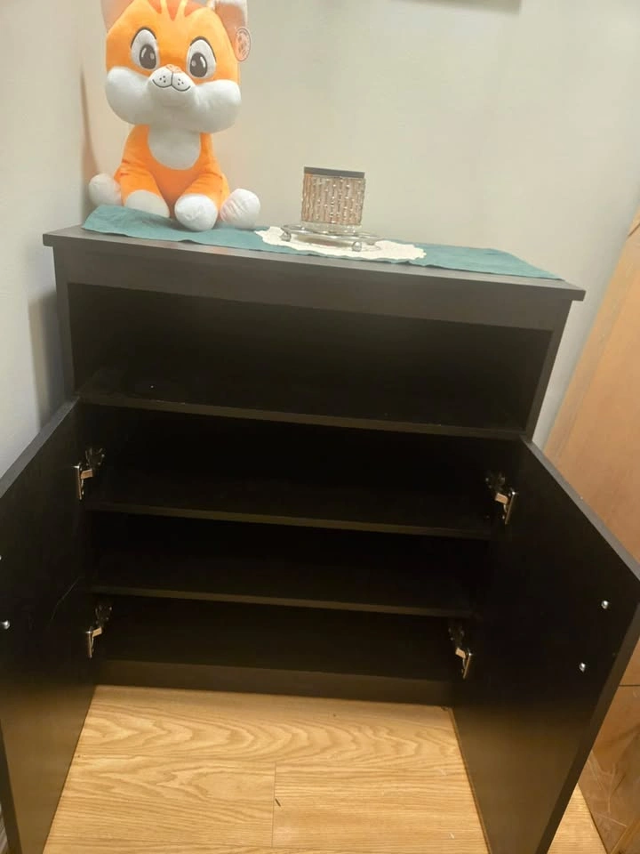 Dark Brown Wooden Cabinet: $100 or best offer - photo 3