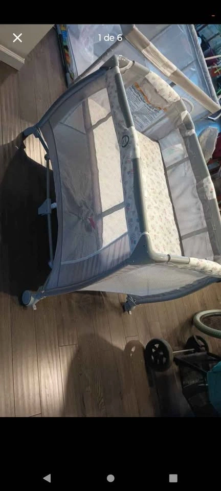 Playpen with Changer and 2 Mattress Protectors - photo 2