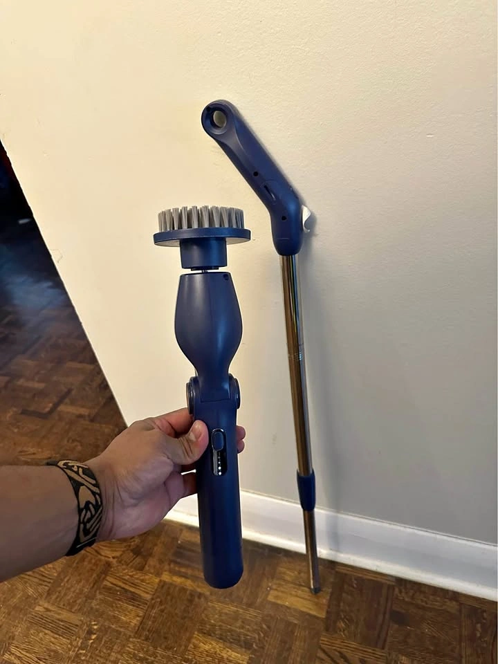 Electric Spin Scrubber, Cordless Cleaning Brush Full Kit