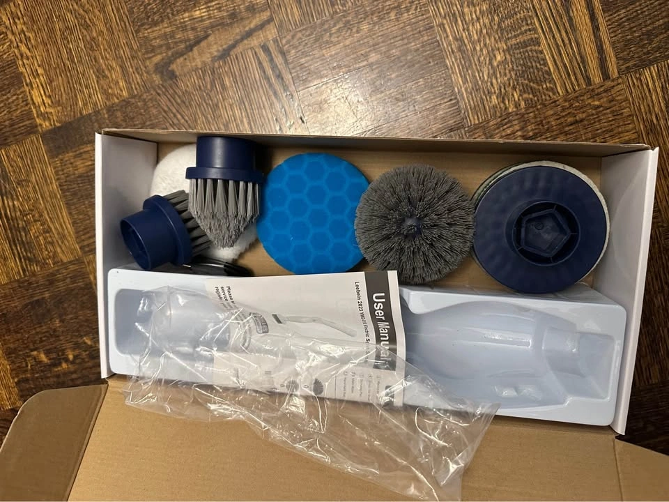 Electric Spin Scrubber, Cordless Cleaning Brush Full Kit - photo 2