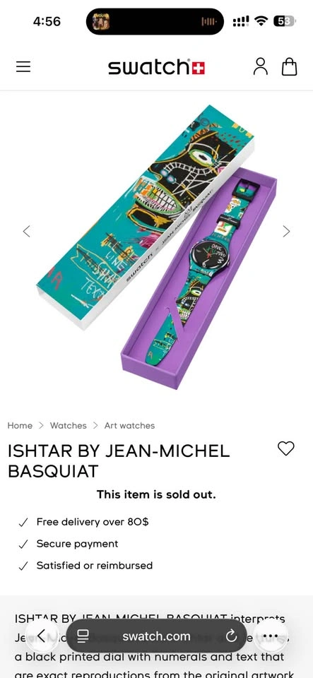 Swatch Unisex Ishtar Quartz Watch - photo 3