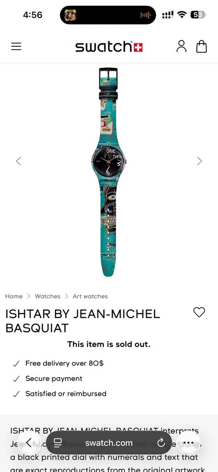 Swatch Unisex Ishtar Quartz Watch - photo 4