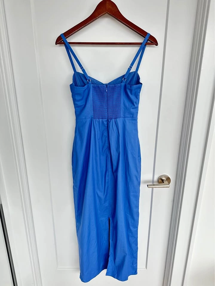Reformation Stormi Ruched Bust Dress Size 2 - photo 5