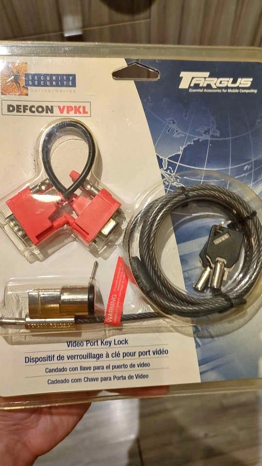 Video Port Key Lock