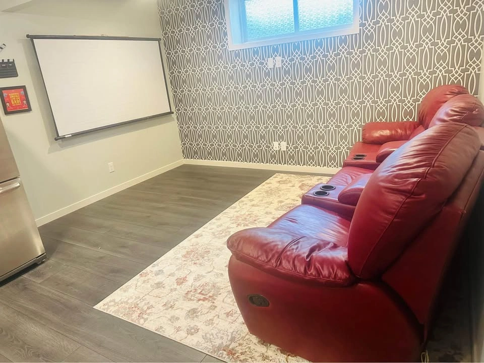 Home Theater Recliner Leather Sofa Set - photo 5