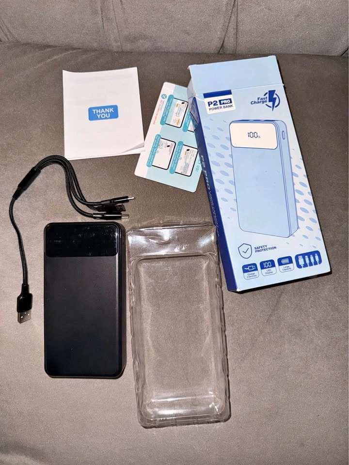 P2 PRO 60000mAh Power Bank Fast Charge