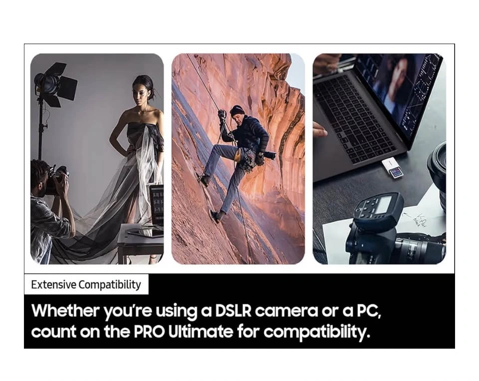 Samsung 128GB PRO Ultimate SD Card - photo 4