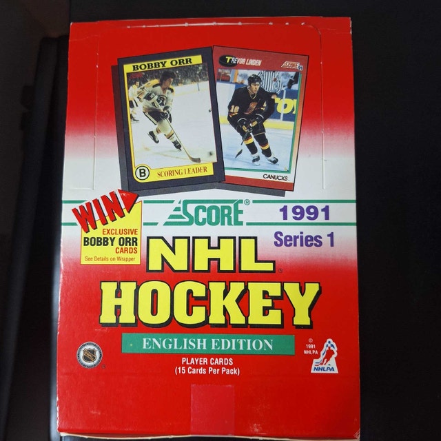NHL SEALED BOXES 1991 - photo 2