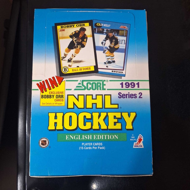 NHL SEALED BOXES 1991 - photo 3