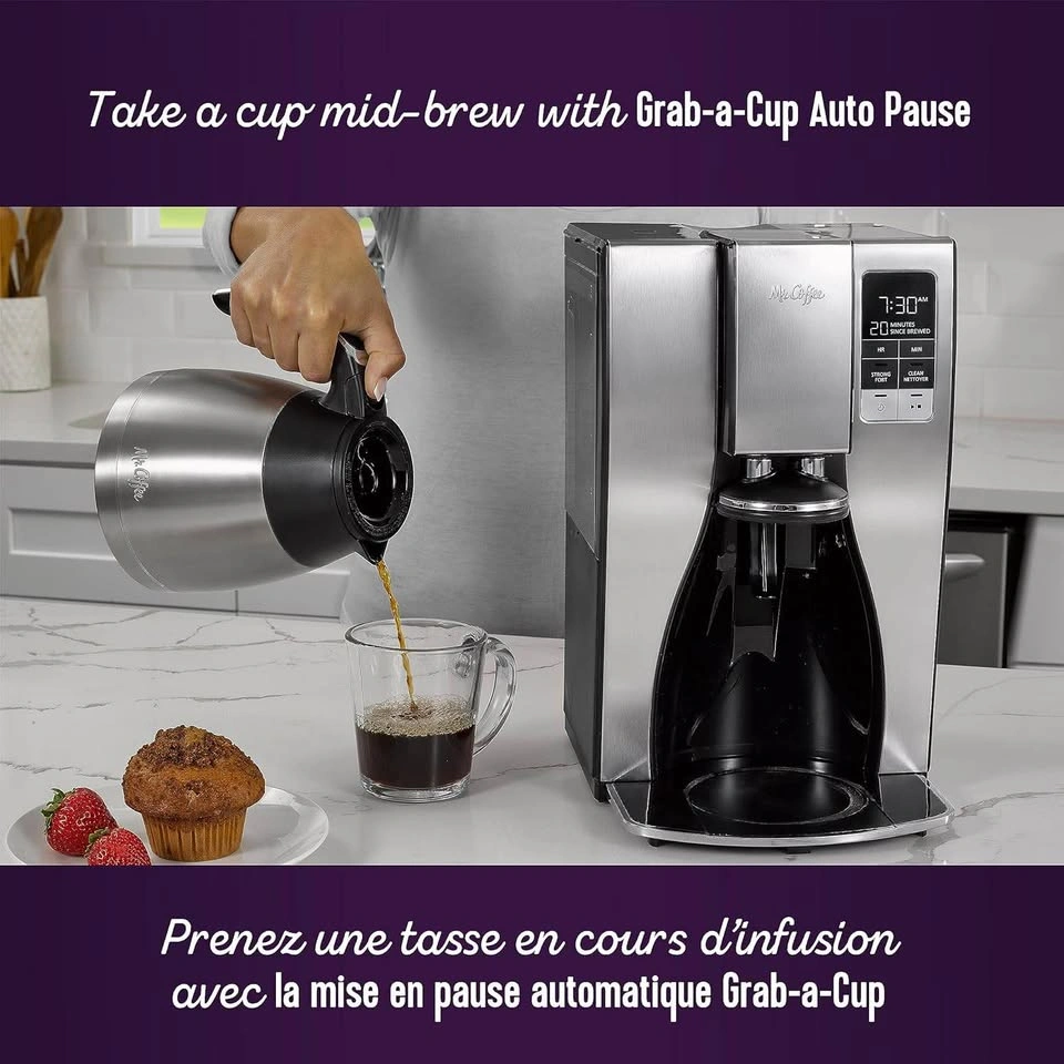 Excellent Condition Mr. Coffee Programmable Coffee Maker | 10-Cu - photo 3