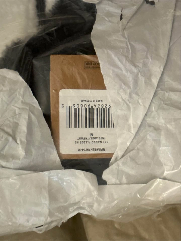 Sealed Supreme x TNF S-Logo Hooded Fleece Jacket - Black - M - photo 3