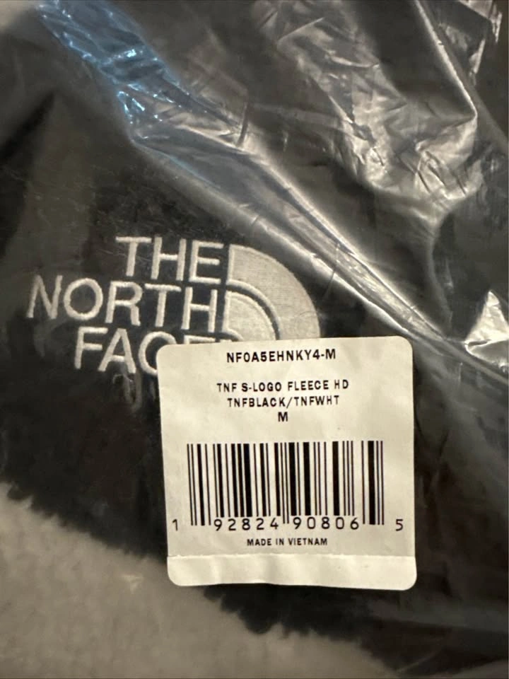 Sealed Supreme x TNF S-Logo Hooded Fleece Jacket - Black - M - photo 4