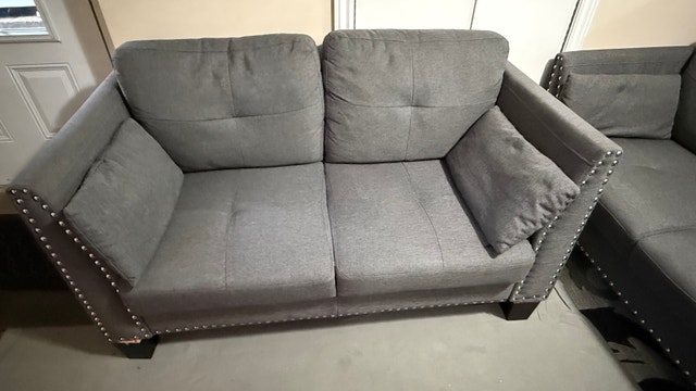 5 Seater Sofa Set (Grey) - photo 3