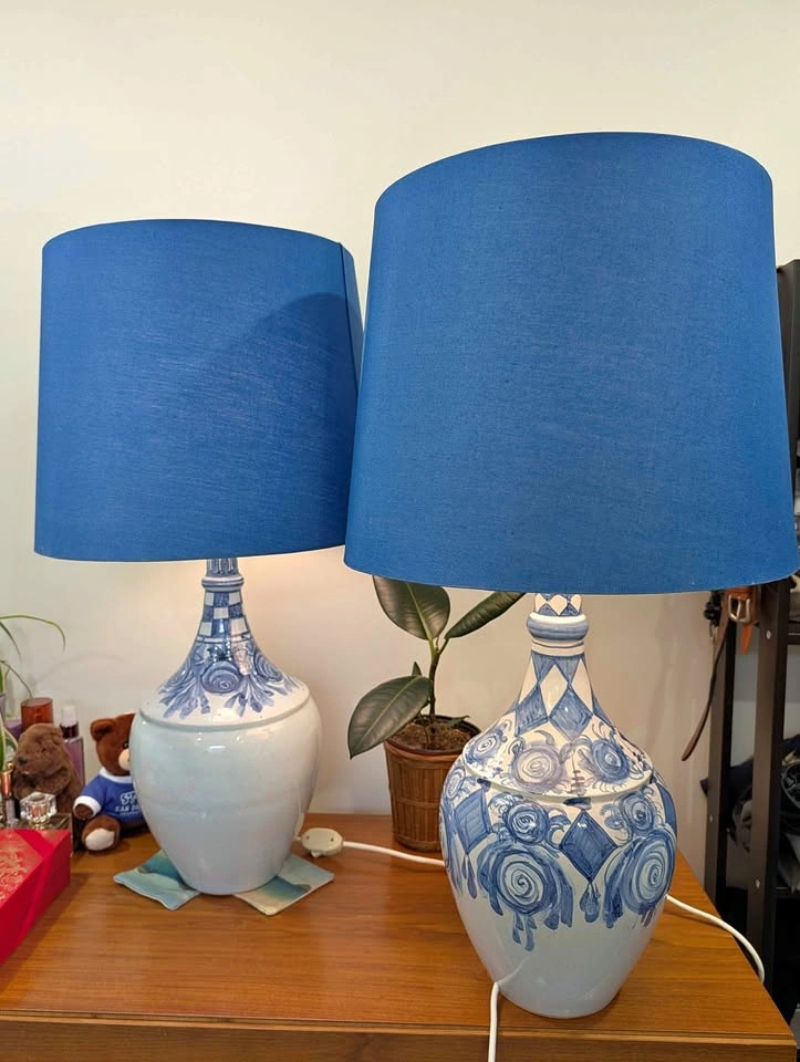 Vintage Rosenthal Studio-Linie Lamps by Bjørn Wiinblad (33")